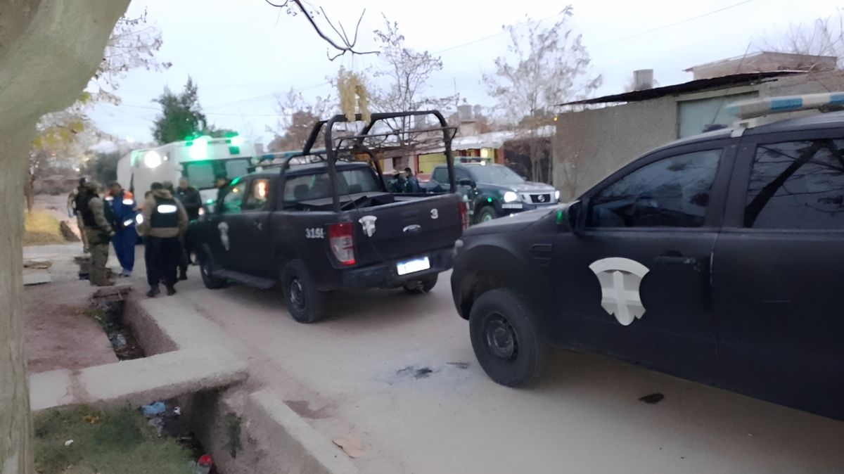 Una imagen enviada desde el lugar del hecho. Una imagen enviada desde el lugar del hecho.