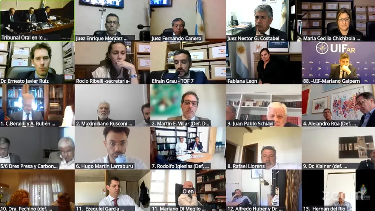 Más de 80 imputados, entre funcionarios y empresarios, tiene la causa de los Cuadernos.