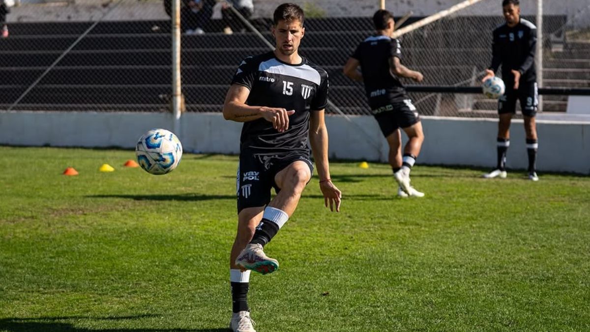 Imanol González mostró confianza para la segunda rueda con Gimnasia y Esgrima. Foto: Gentileza Prensa Gimnasia.&nbsp;