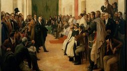 En la Revolución de Mayo se eligió un nuevo gobierno patrio.