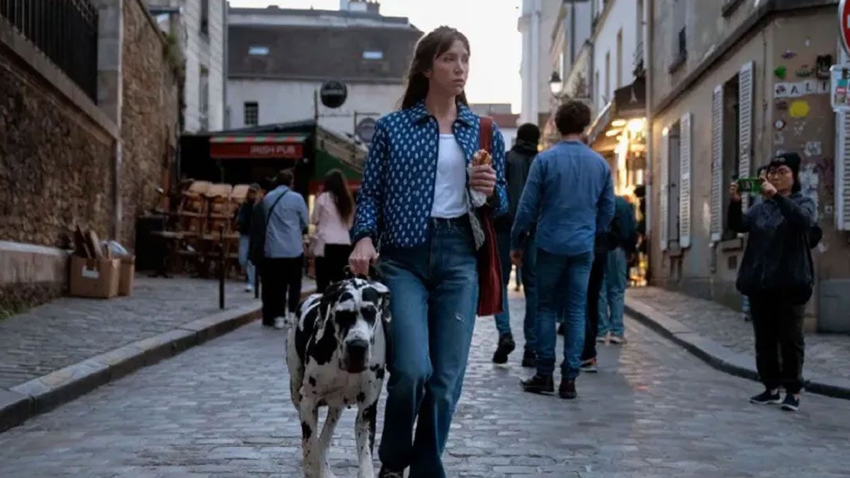 La actriz Sara Giraudeau interpreta a Marion en la película de Netflix. La actriz Sara Giraudeau interpreta a Marion en la película de Netflix.