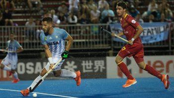 Los Leones perdieron frente a España en su presentación en la Pro League