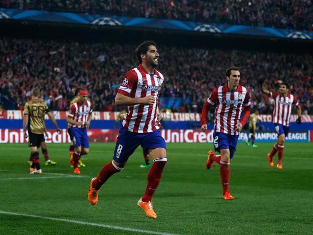 El Atlético del Cholo goleó al Milan y se clasificó a cuartos