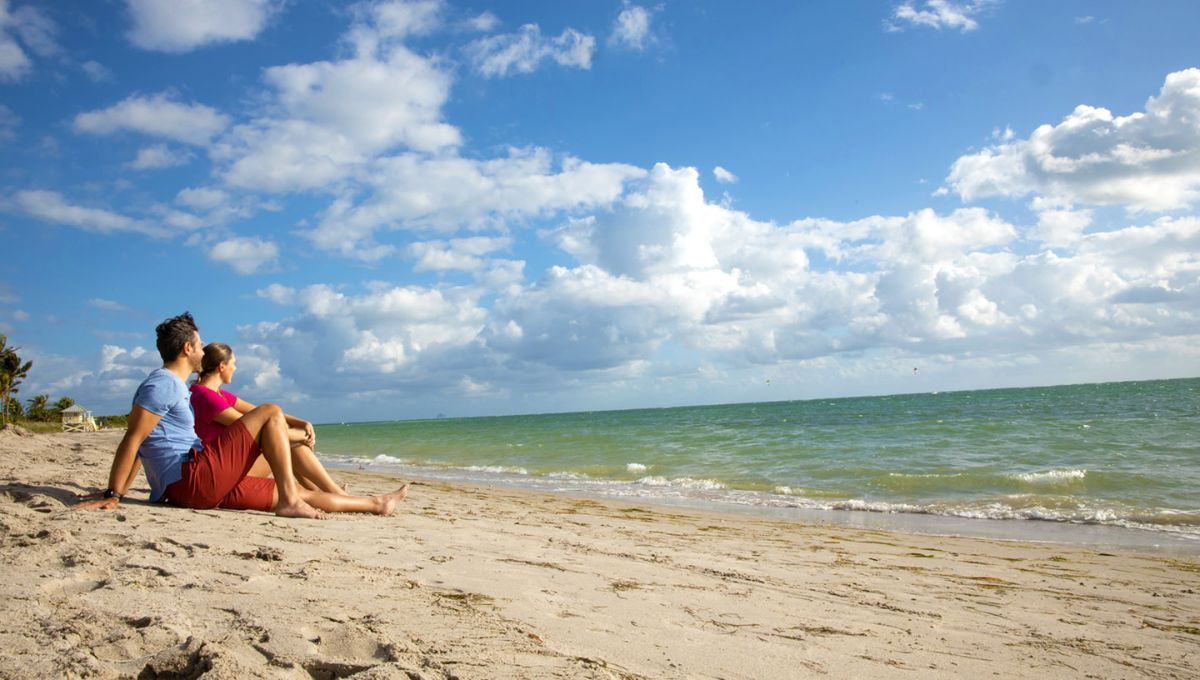 La mejor playa de Miami.