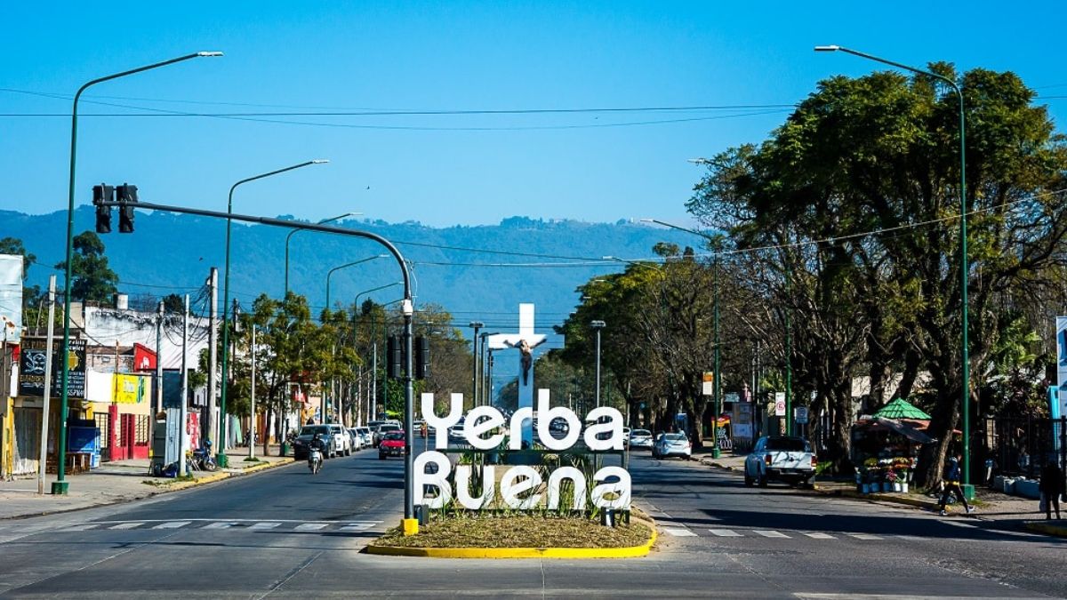 Ingreso a Yerba Buena. (Foto: Municipalidad de Yerba Buena) Ingreso a Yerba Buena. (Foto: Municipalidad de Yerba Buena)