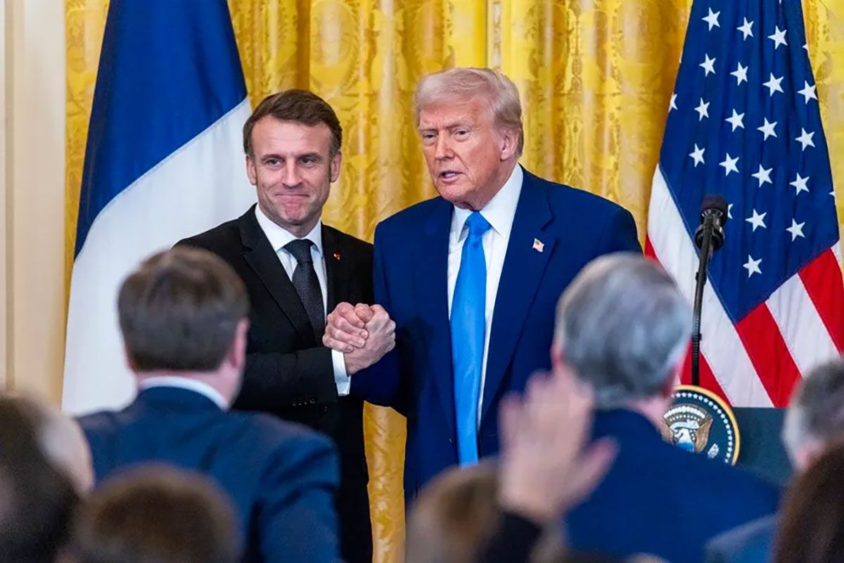 El presidente de Francia, Emmanuel Macron y el presidente de Estados Unidos, Donald Trump, en la Casa Blanca (archivo). Crédito: EFE. El presidente de Francia, Emmanuel Macron y el presidente de Estados Unidos, Donald Trump, en la Casa Blanca (archivo). Crédito: EFE.