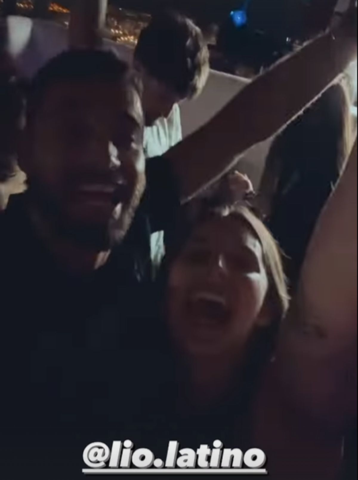 Nico Occhiato fue uno de los que se divirtieron en Lio Latino