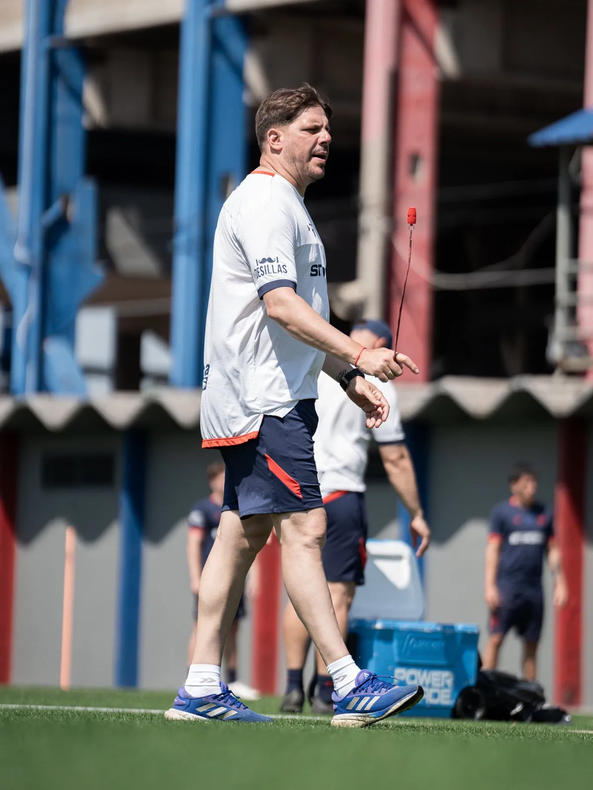 Dami&aacute;n Ayude, DT de San Lorenzo.