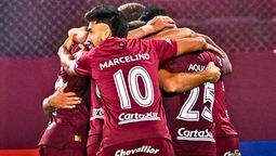 Marcelino lleva con clase la 10 de Lanús.