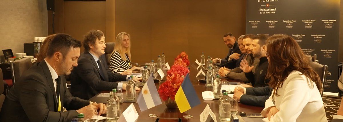El mendocino Luis Petri acompañó al presidente Javier Milei en la reunión con autoridades de Ucrania.