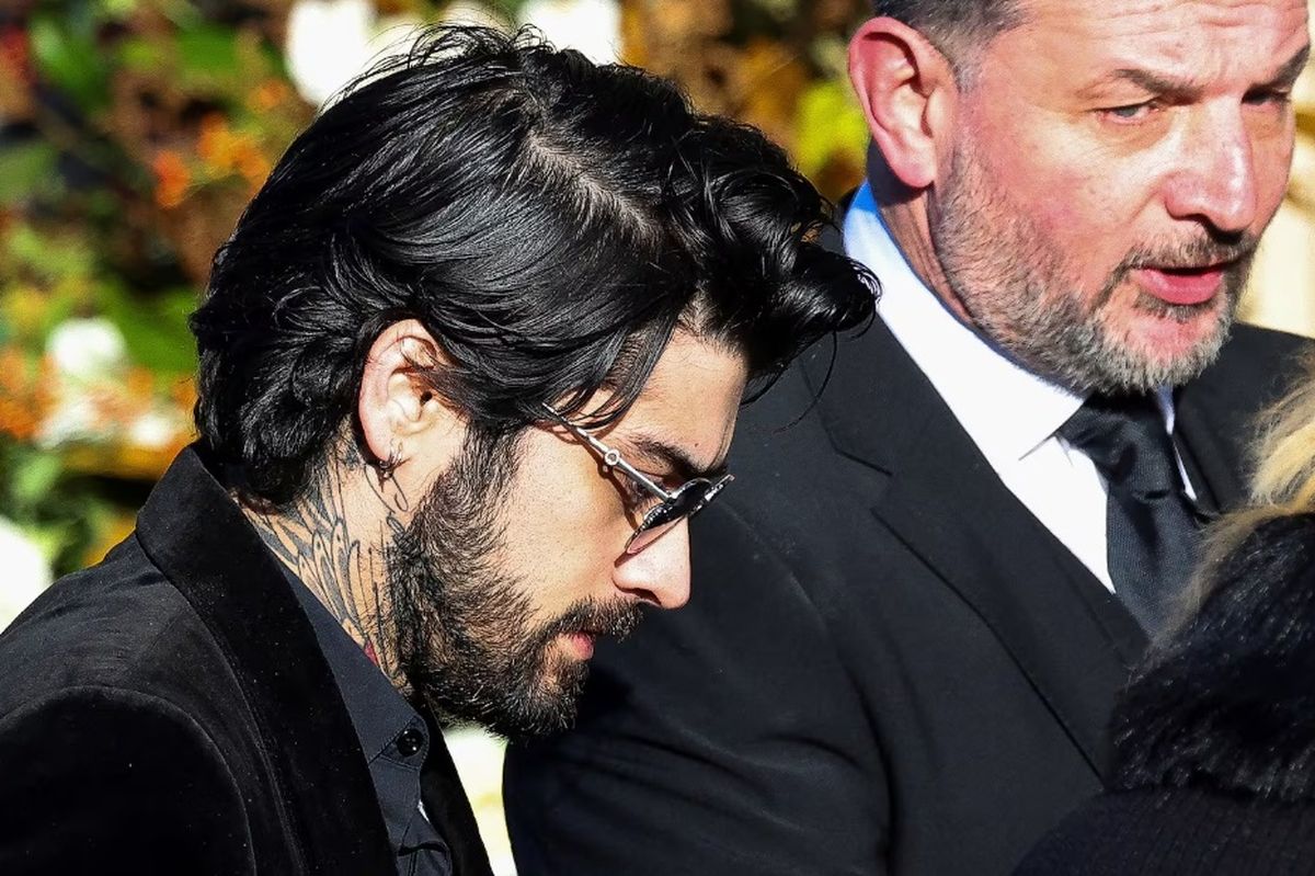 Zayn Malik se despidió de su amigo. Imagen de Reuters. Zayn Malik se despidió de su amigo. Imagen de Reuters.