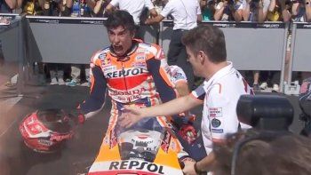 Márquez ganó el GP de San Marino y reforzó su liderato
