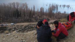 Rescataron a un turista inglés luego de accidentarse en un cerro de Potrerillos