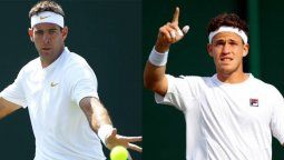 ¡Juegan Delpo y el Peque en Wimbledon!