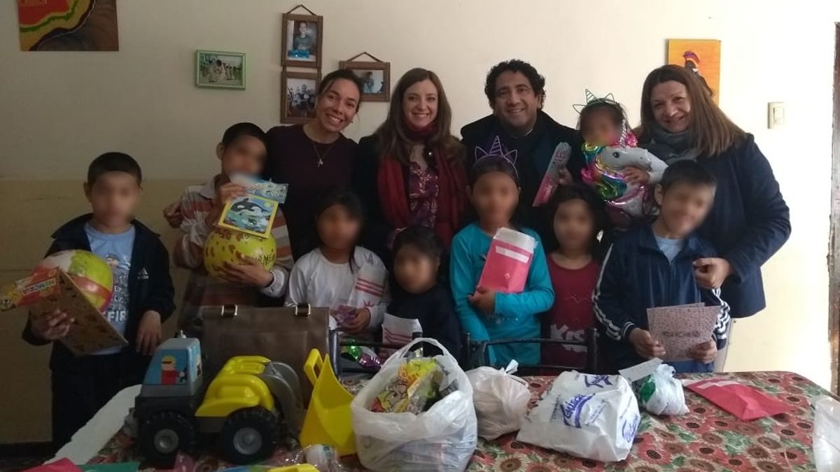 Magistrados organizaron una colecta de juguetes para el día del niño