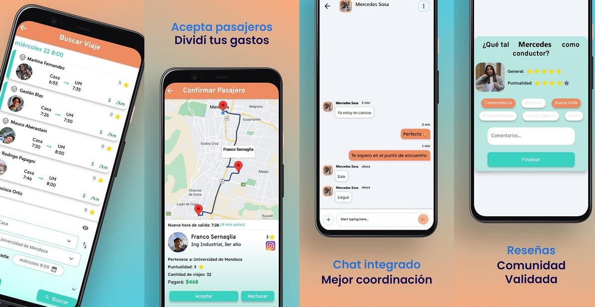 FacuPooling le permite a los conductores publicar sus viajes rutinarios. FacuPooling le permite a los conductores publicar sus viajes rutinarios.