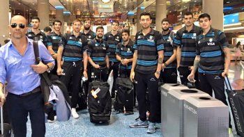 El seleccionado argentino completó su primera práctica en Las Vegas