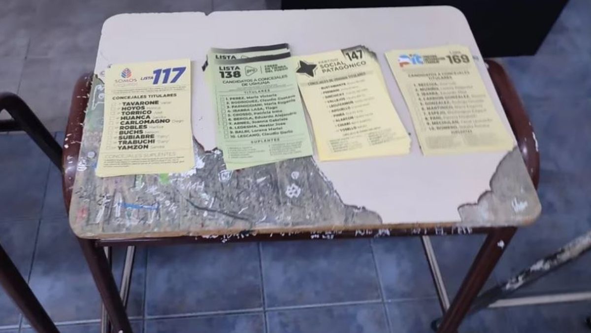 Las boletas de Republicanos Unidos tenían algunas diferencias respecto a las oficiales. Foto: Gabriel Ramonet (@gramonet).