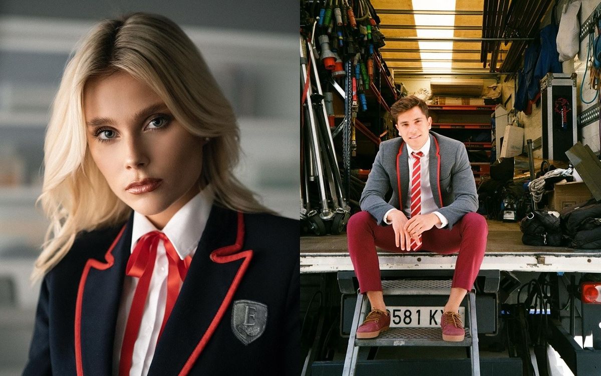 Valentina Zenere es Isadora y André Lamoglia es Iván en la nueva temporada de Élite