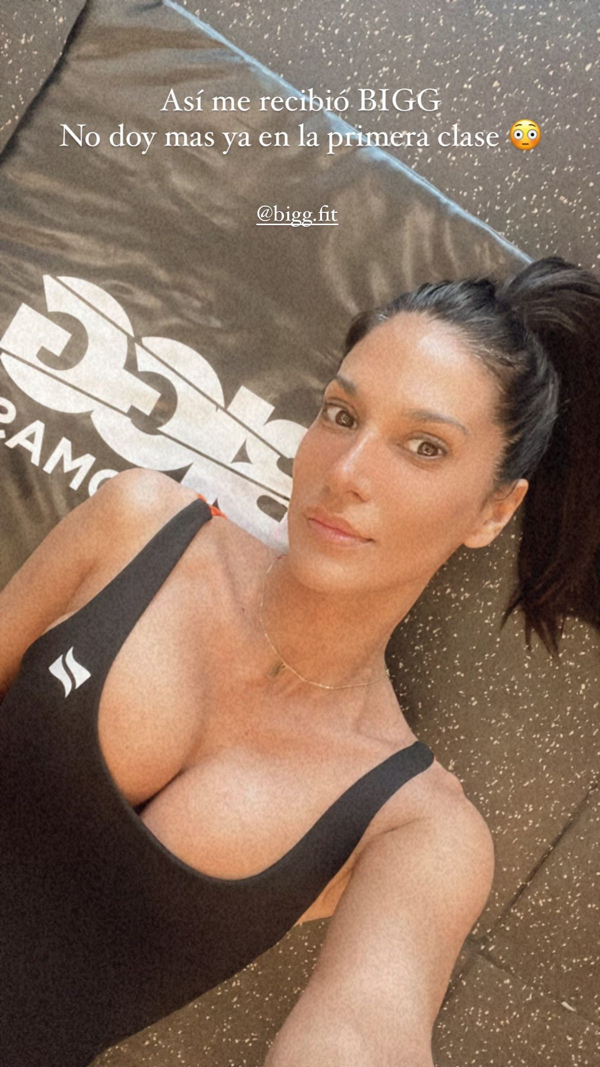 Silvina Escudero arrasó desde el gimnasio.