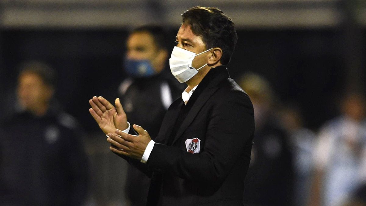 A Gallardo no le gusta para nada el presente de River