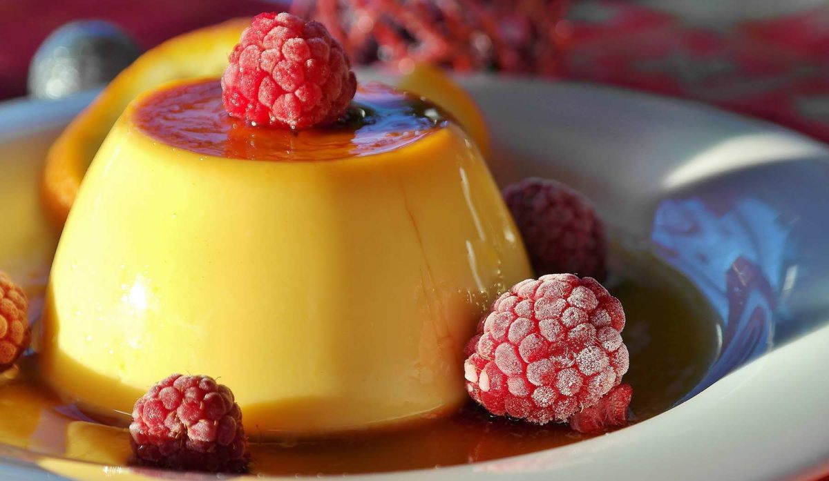 Beneficio de comer flan.
