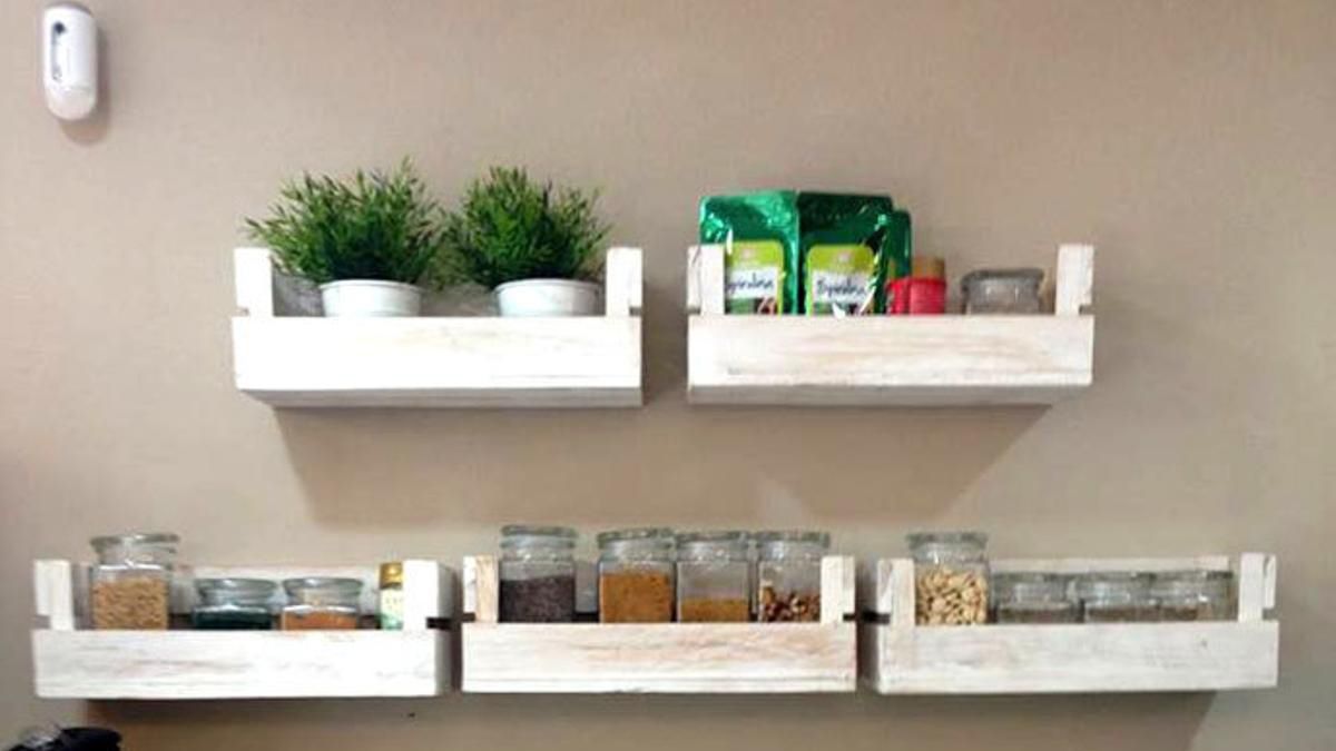 As{i de linda puede quedar tu pared si reciclas un palet de madera. As{i de linda puede quedar tu pared si reciclas un palet de madera.