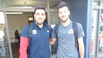 Aveiro y Amieva se entrenan con la Selección de beach vóley