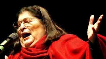 La nieta de Mercedes Sosa conducirá los tributos virtuales en el día de su cumpleaños
