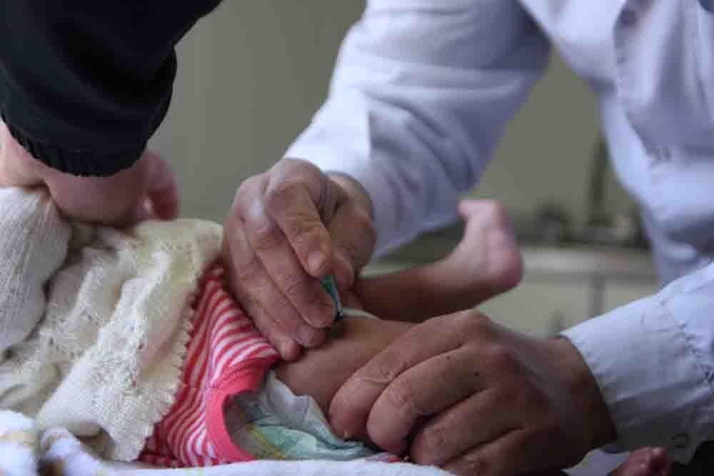 Campa&ntilde;a de vacunaci&oacute;n contra la gripe en ni&ntilde;os.