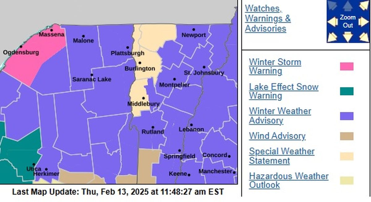 La zona en rosado es la que recibirá una tormenta de nieve. La zona en rosado es la que recibirá una tormenta de nieve.