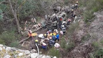 Tragedia en Neuquén: se desbarrancó un camión del Ejército Argentino y murieron cuatro soldados