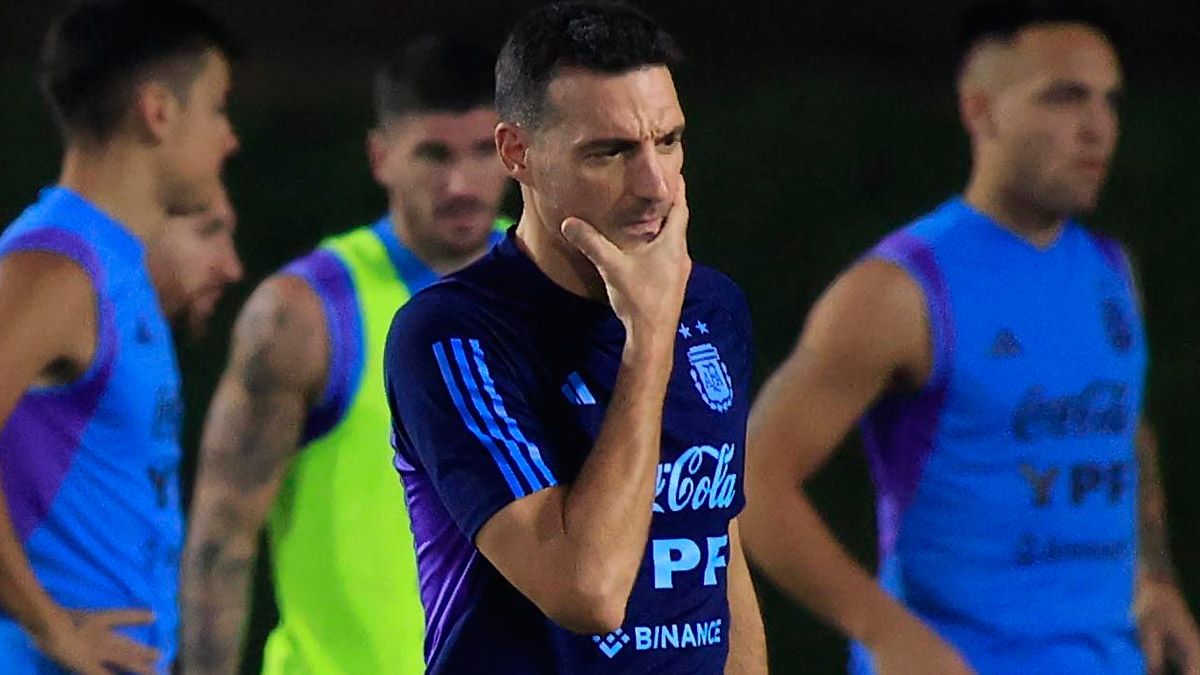 Lionel Scaloni ya tiene en mente el once de la Selección argentina ante Croacia, por el Mundial Qatar 2022.