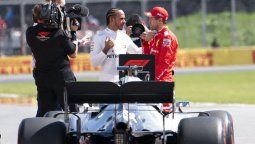 ¿Escándalo en la F1? Polémico final entre Vettel y Hamilton en Canadá