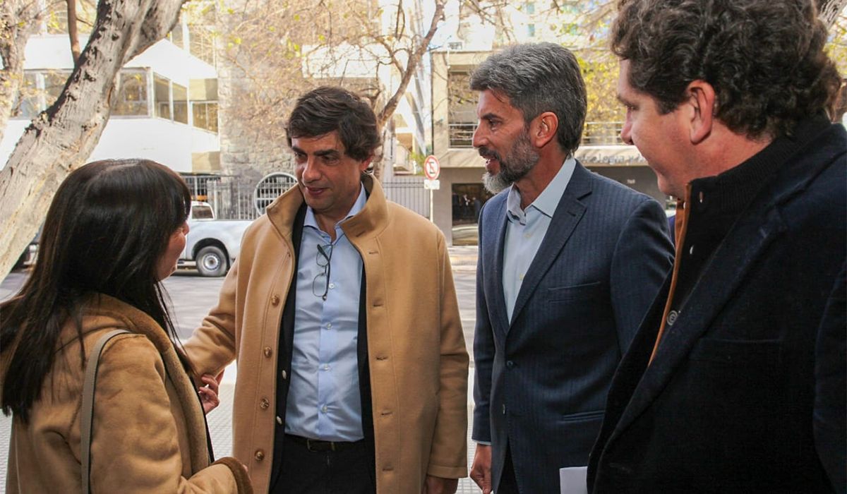 Ulpiano Suarez fue anfitrión de Hernán Lacunza.