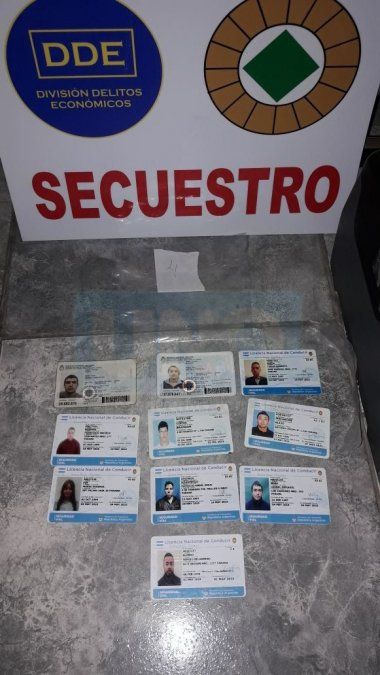 Una oficina funcionaba en un hotel para realizar trámites y carnés truchos