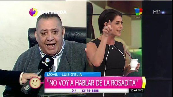 Pamela David le puso los puntos a Luis DElía en Desayuno americano