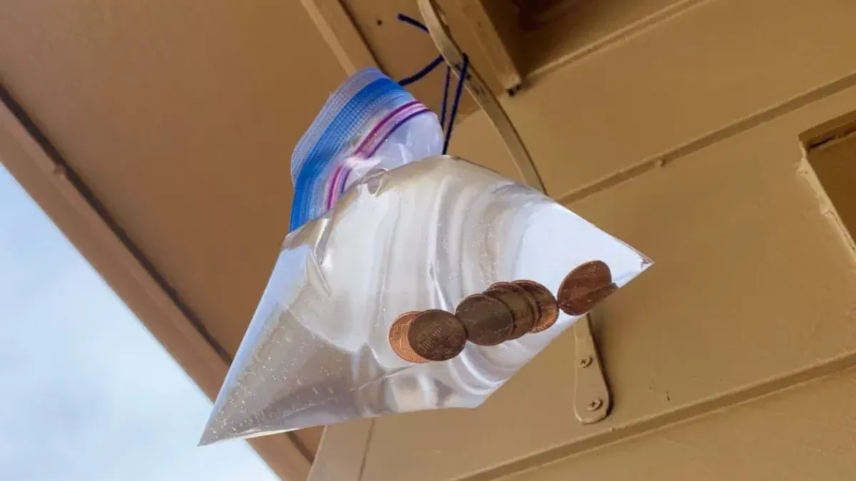 Colgar bolsas llenas de agua en las ventanas de casa: por qué recomiendan hacerlo Colgar bolsas llenas de agua en las ventanas de casa: por qué recomiendan hacerlo