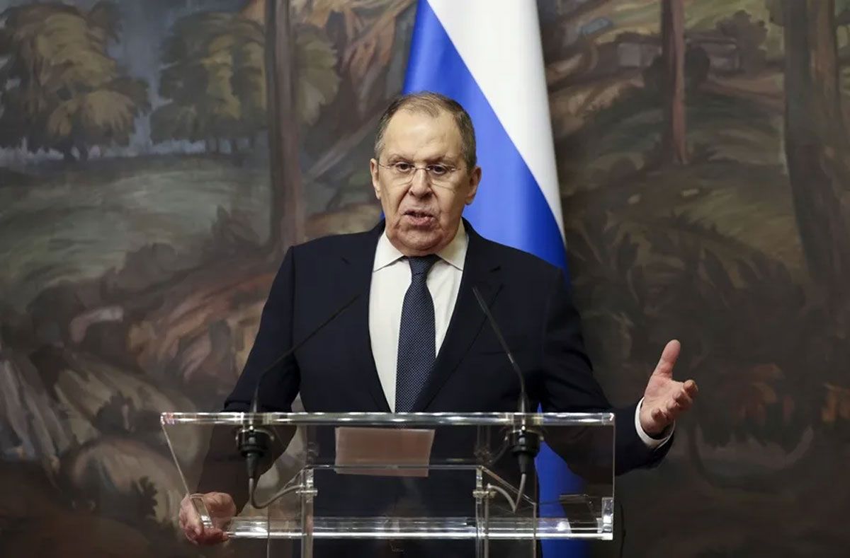 El ministro de Exteriores de Rusia, Serguéi Lavrov (Archivo). Crédito: EFE/EPA/Shamil Zhumaton.