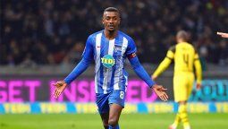 Coronavirus: Kalou publicó un polémico video y Hertha Berlín lo suspendió