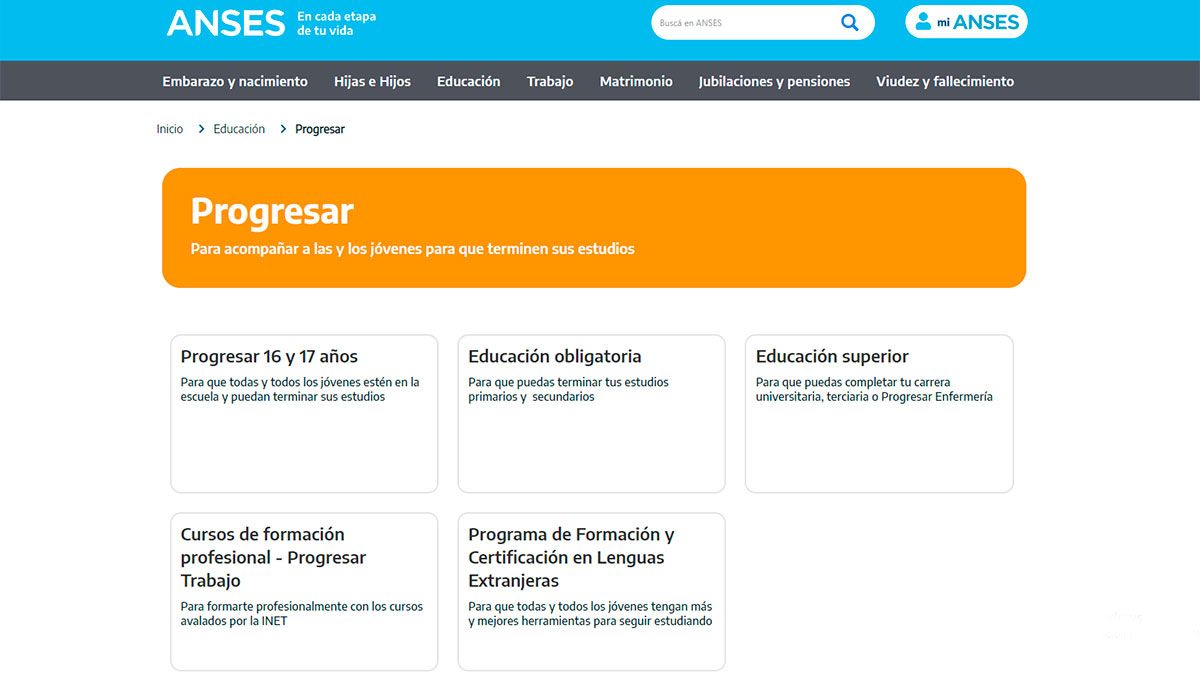 ANSES: Cómo Saber Cuándo Cobro Las Becas Progresar Con El CUIL