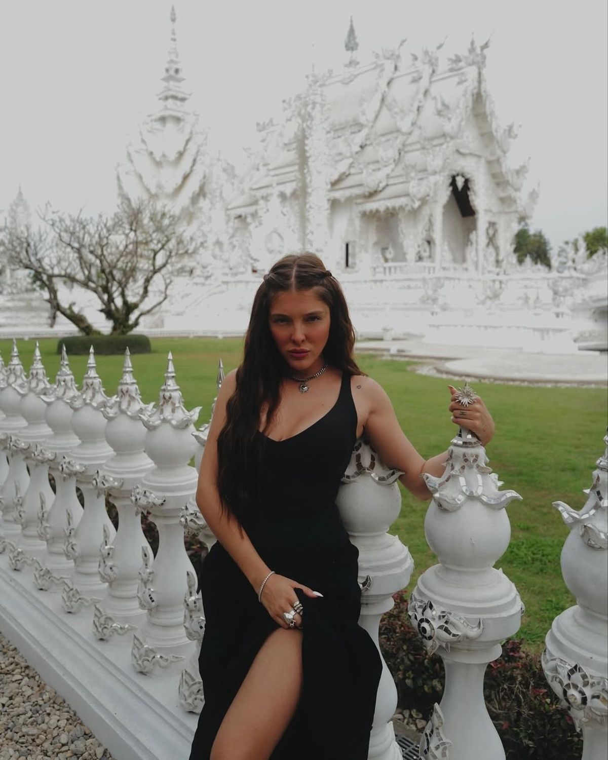En febrero, Sofía Gonet viajó a Tailandia y conoció White Temple, Chiang Rai. Imagen: Instagram En febrero, Sofía Gonet viajó a Tailandia y conoció White Temple, Chiang Rai. Imagen: Instagram
