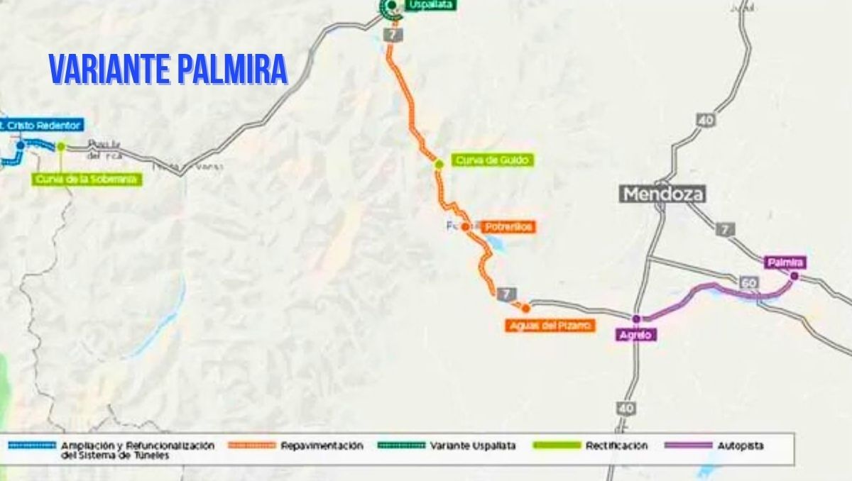 La Variante Palmira permitió que un tramo del Acceso Este pueda ser traspasado a Mendoza. La Variante Palmira permitió que un tramo del Acceso Este pueda ser traspasado a Mendoza.
