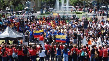 Cantapueblo llenó de canciones Ciudad de Mendoza