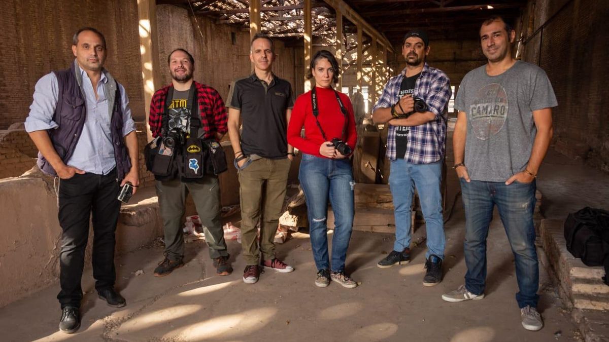 Orlando Pelichotti, Fernando Martínez, Juan Ignacio Blanco, Carina Staiti, Ignacio Blanco y Marcelo Carubín.