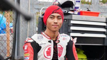 Muerte en el moticiclismo: el indonesio Munandar falleció en un accidente en Sepang