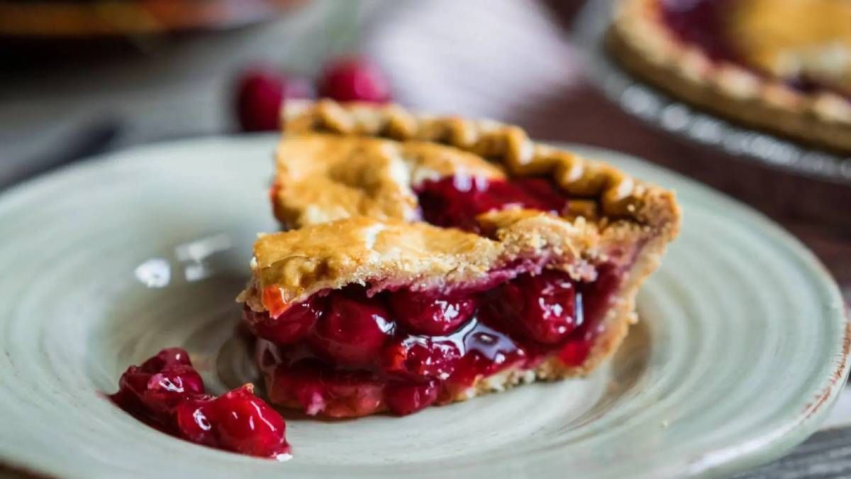 Recetas: tarta de cerezas. Foto: gentileza rionegro.