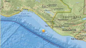 Un terremoto de 5,6 grados golpeó la costa suroeste de México