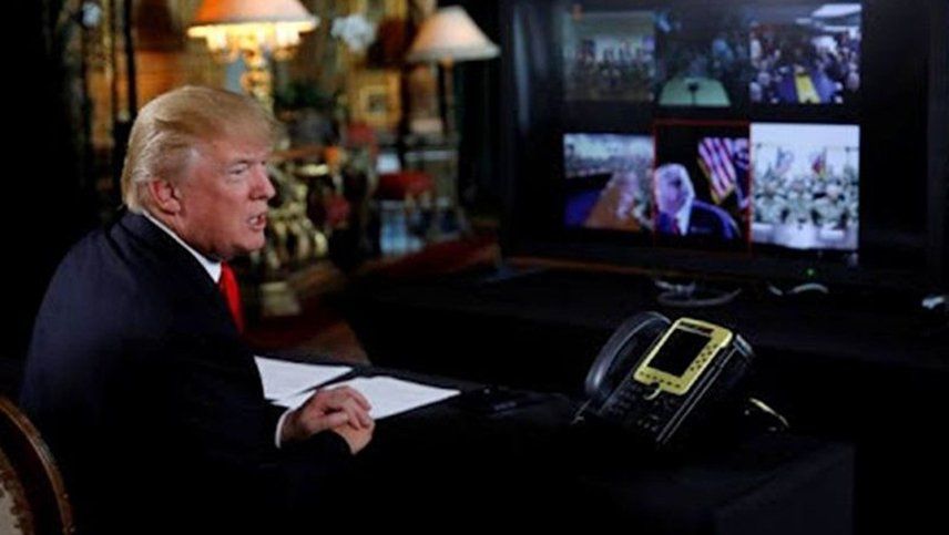 Trump renunció a los actos multitudinarios y lanzó una ronda de videoconferencias