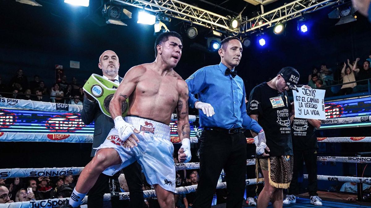 El malargüino Marco García le ganó a Bloise y logró el título Sudamericano en la FAB